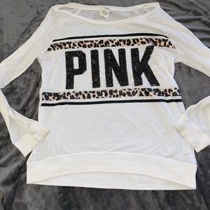 Victoria’s Secret PINK cheetah long sleeve